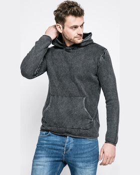 Bluza Review negru cărbune