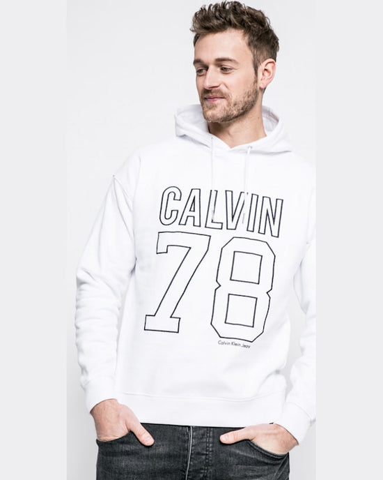 Bluza Calvin Klein alb