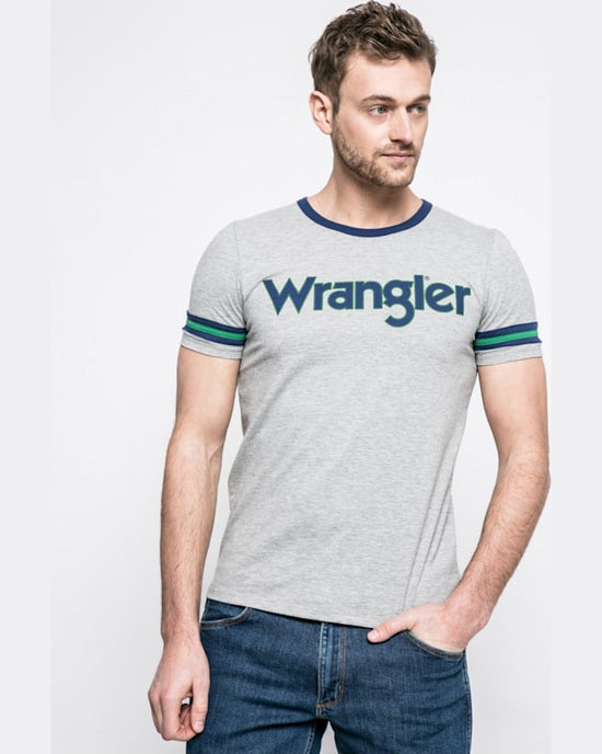 Tricou Wrangler gri
