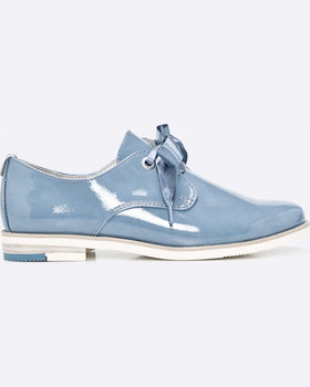 Pantofi Marco Tozzi pantof albastru deschis
