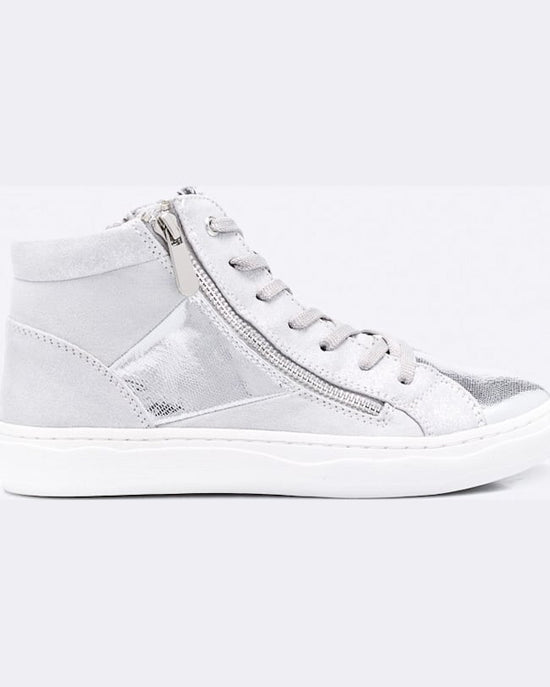 Bascheti Marco Tozzi pantofi argint