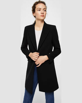 Palton Mango sugus negru