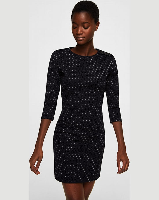 Rochie Mango nuvertu neagra