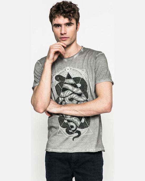 Tricou Medicine by kuba sokólski gri