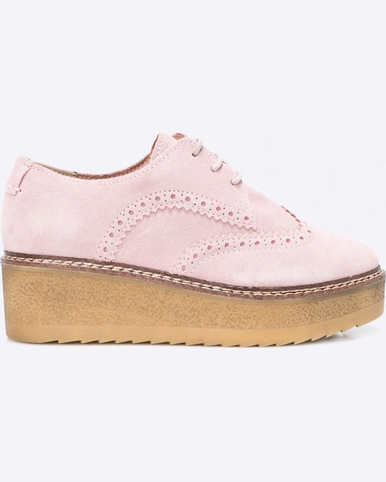 Pantofi Marco Tozzi pantof roz