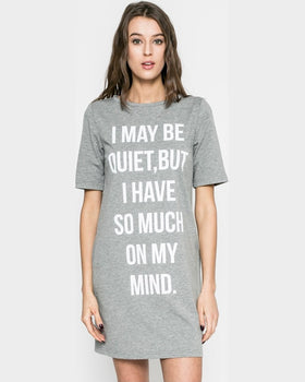 Rochie Answear sporty fusion gri