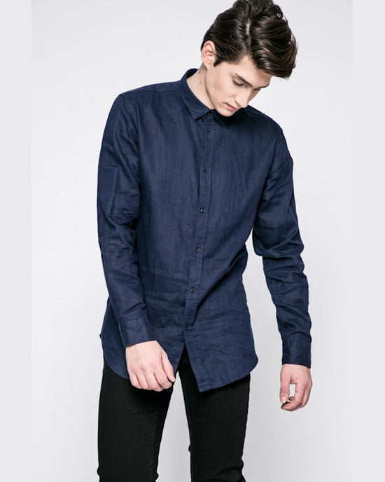 Camasa Trussardi bleumarin