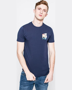 Tricou Trussardi bleumarin