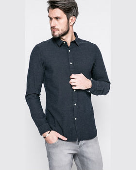 Camasa Selected bleumarin