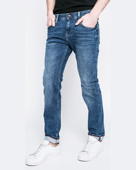 Jeansi Tommy Hilfiger bleecker bleumarin