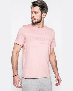 Tricou Reebok roz pastelat