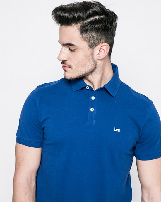 Tricou Lee polo albastru
