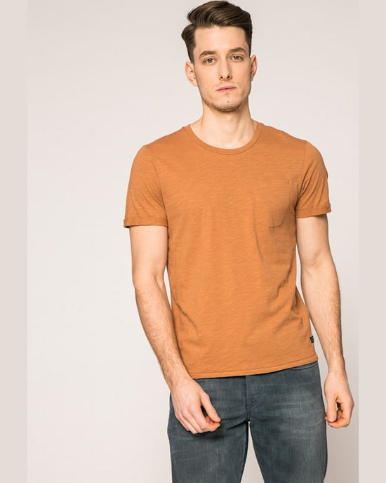 Tricou Jack and Jones maro