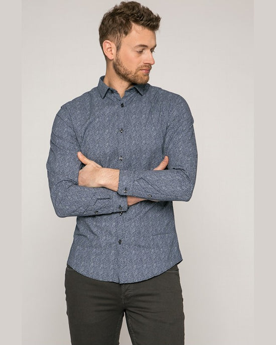 Camasa Jack and Jones bleumarin