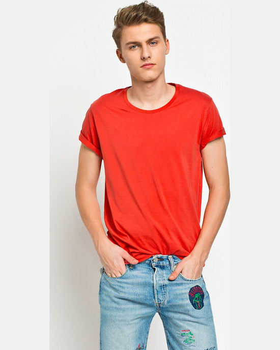 Tricou Selected portocaliu