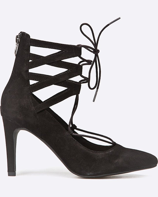 Pantofi Tamaris cu toc negru