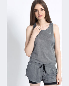 Salopeta Adidas jumpsuit gri