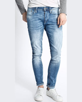 Jeansi Jack and Jones liam albastru