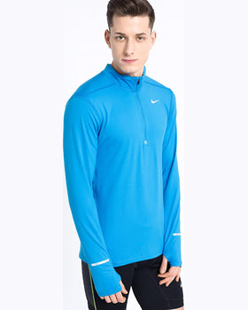 Bluza Nike drifit element albastru