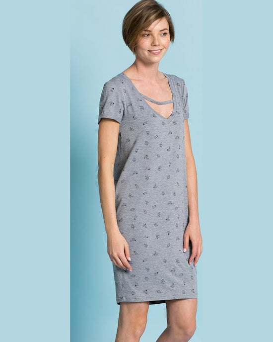 Rochie Answear flow gri