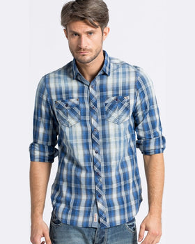 Camasa Tokyo Laundry albastru