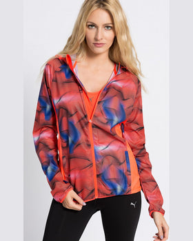 Geaca Puma packable woven portocaliu