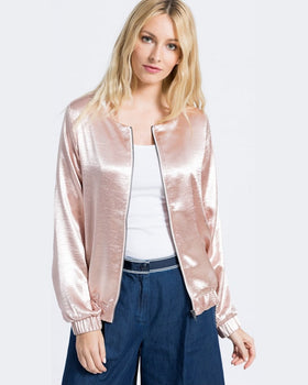 Geaca Vila aqua roz murdar