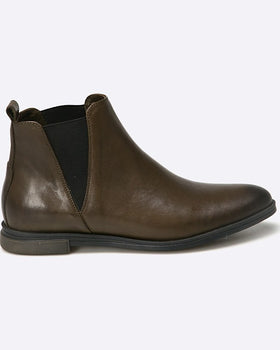 Botine Carinii verde maro