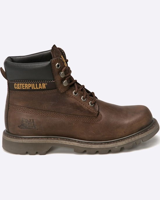 Pantofi Caterpillar inalti colorado maro