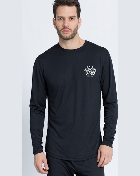 Longsleeve Quiksilver negru