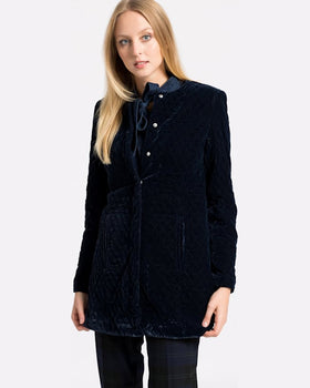 Palton Vero Moda bleumarin