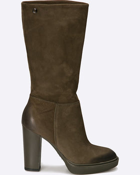 Cizme Carinii verde închis