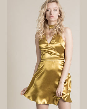 Rochie Missguided auriu