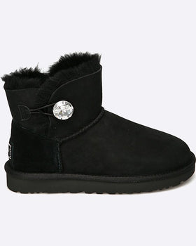 Botine UGG bailey button negru