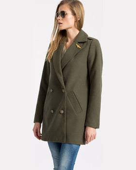 Palton Noisy May verde