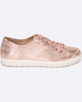 Pantofi Caprice roz trandafiriu