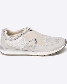 Pantofi Jana argintiu