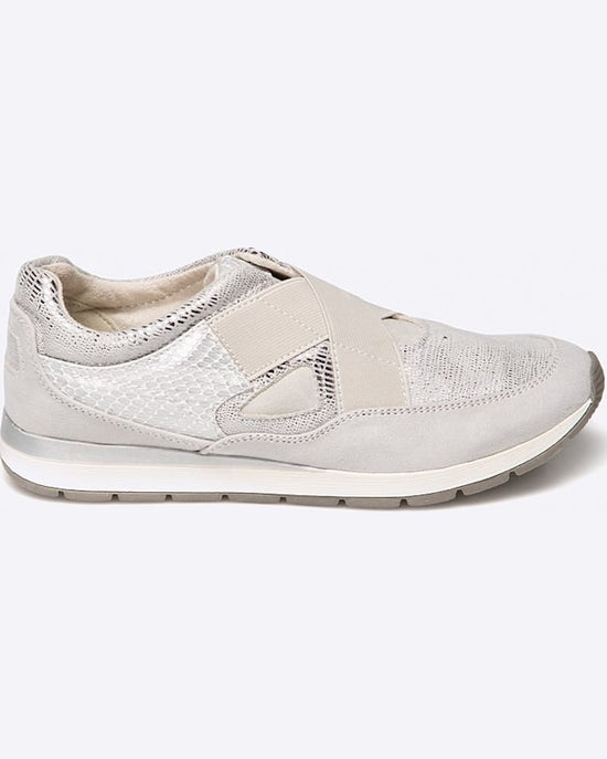 Pantofi Jana argintiu