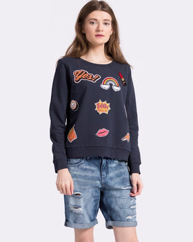 Bluza Only bleumarin