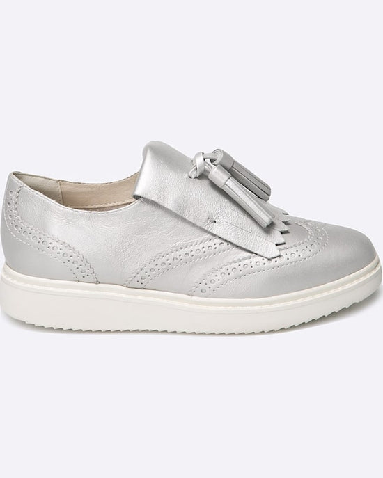 Pantofi Geox pantof argintiu