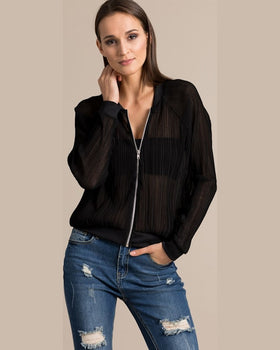 Bluza Missguided bomber negru