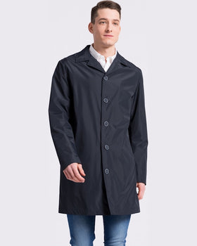 Palton Trussardi bleumarin
