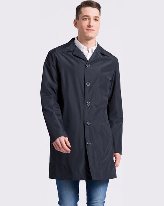 Palton Trussardi bleumarin