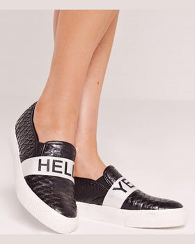 Pantofi Missguided negru