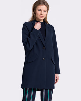 Palton Vero Moda bleumarin