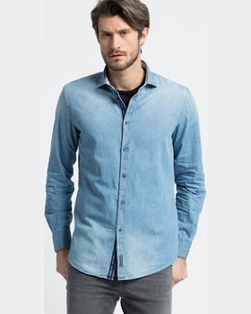 Camasa Trussardi albastru