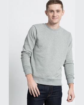 Bluza Jack and Jones gri deschis