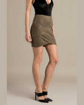 Fusta Missguided verde murdar