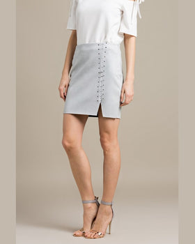 Fusta Missguided culoarea mentei