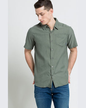 Camasa Columbia verde murdar